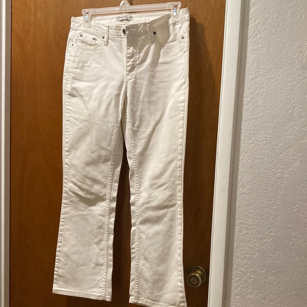 Riders - boot cut - 5 pocket white pants